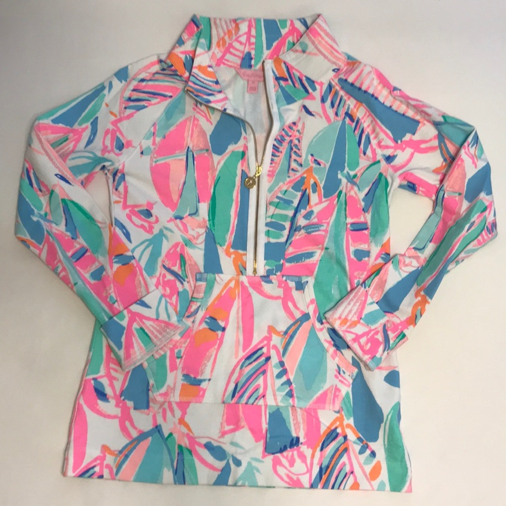Lilly Pulitzer Sailboat Popover. XS